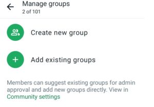 add group