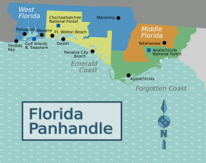 Map FL Panhandle