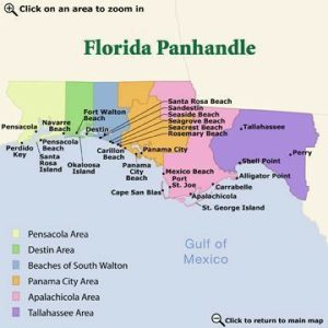Map FL Panhandle